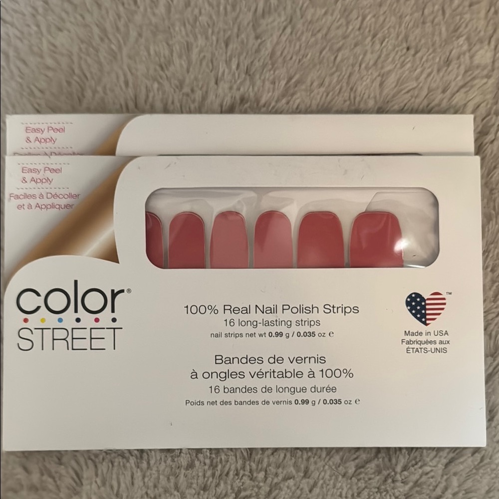 Color Street Red Nail Polish Strips